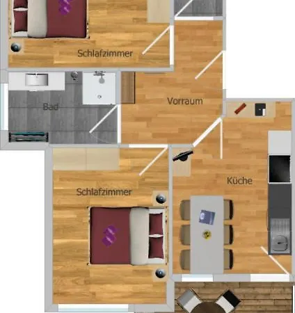 アパート Haus-pongau フラッハウ